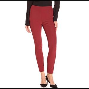 Theory Navalane pant. NWT. Size 0. Black cherry.